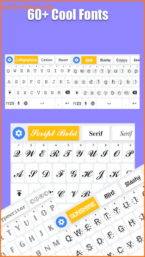 Fonts Keyboard - Text Fonts & Emoji screenshot