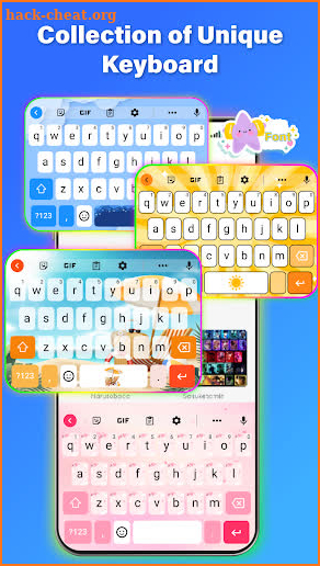 Fonts Keyboard: Themes & Emoji screenshot