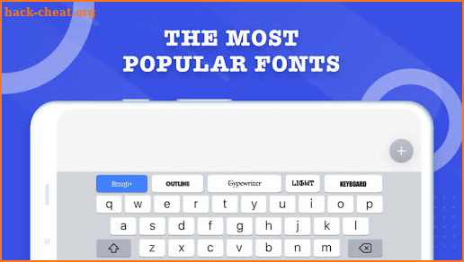 Fonts Plus - Stylish Fancy fonts & emoji Keyboard screenshot