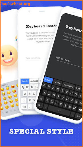 Fonts Plus - Stylish Fancy fonts & emoji Keyboard screenshot