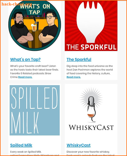 Food and Drink Podcast 2.0 screenshot