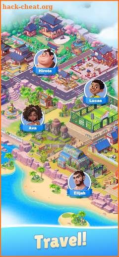 Food and Travel: Merge Game screenshot