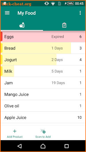 Food Checklist - Groceries Expiration and Shopping screenshot