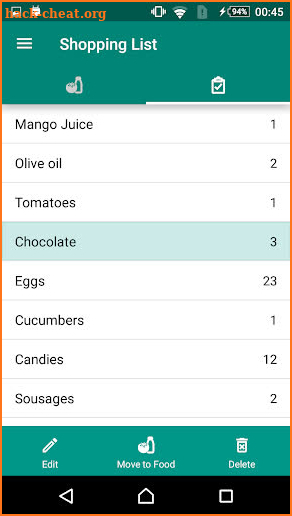Food Checklist - Groceries Expiration and Shopping screenshot