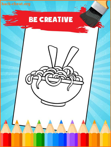 Food Coloring Book - Kids Game screenshot