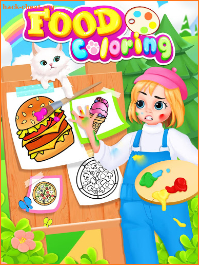 Food Coloring Book - Sweet Desserts screenshot