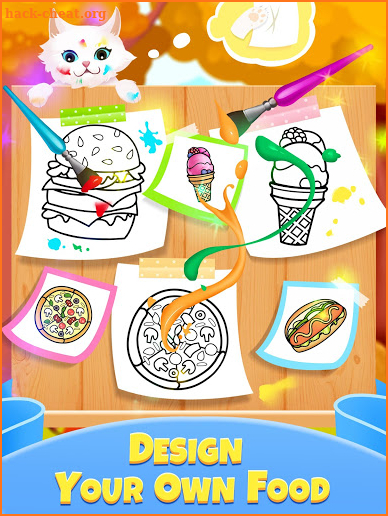 Food Coloring Book - Sweet Desserts screenshot