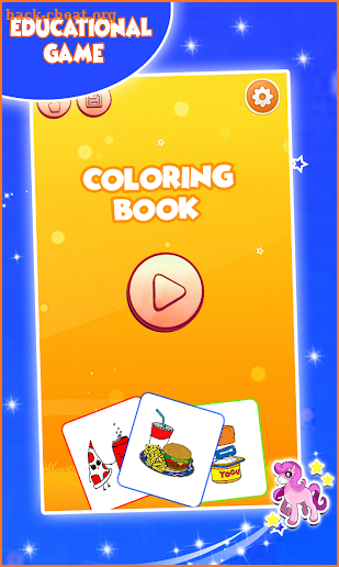 Food Coloring Game - Learn Colors for kids screenshot