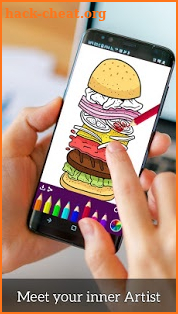 Food Coloring Pages - Cook Book screenshot