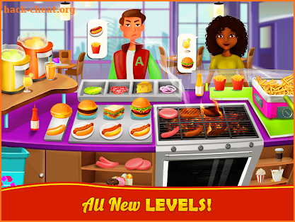 Food Court Cooking - Fast Food Mall Fever screenshot