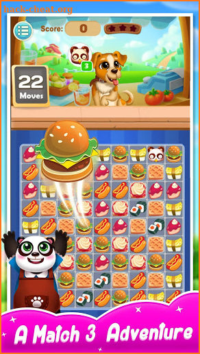 Food Craze Match 3 Game- New Puzzle Matching Game screenshot