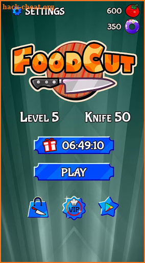Food Cut  - knife throwing game screenshot
