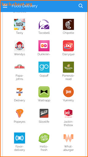 Food Delivery App screenshot