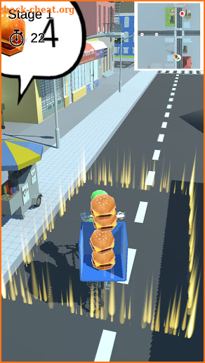Food Delivery Dash！ screenshot