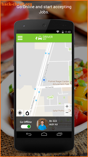 Food Delivery Driver App screenshot