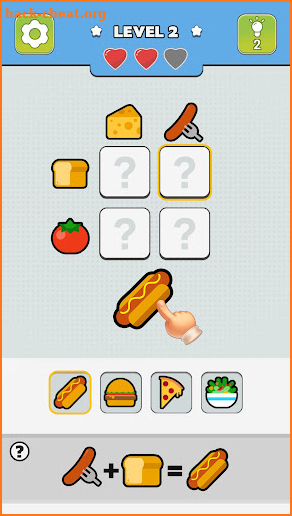 Food Emoji Cross: Puzzle Games screenshot