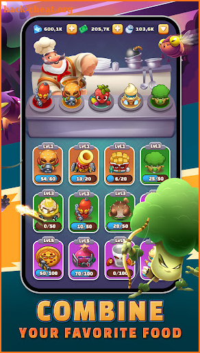 Food Fight TD: Tower Defense screenshot