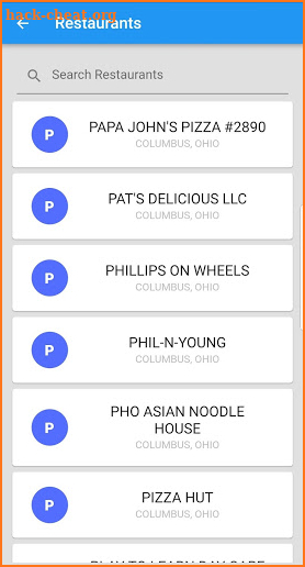 Food Grades screenshot