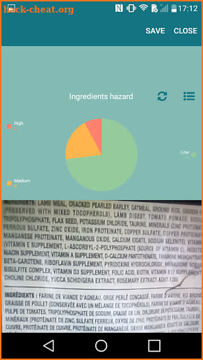 Food Ingredients, Additives & E Numbers Scanner screenshot