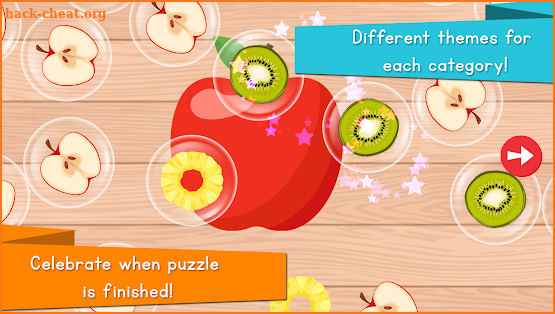 Food Puzzle for Kids screenshot