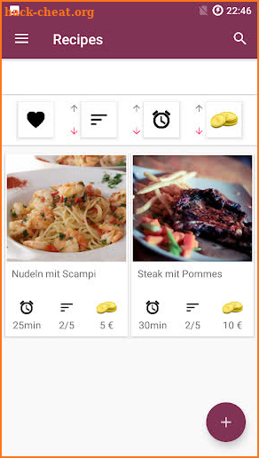 Food Recipe App free - Cookbook Recipes screenshot