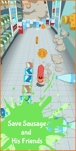 Food Runner: run, jump, dash, survive! screenshot
