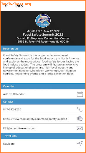Food Safety Summit screenshot