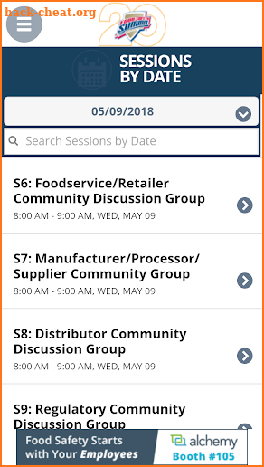 Food Safety Summit Conference screenshot