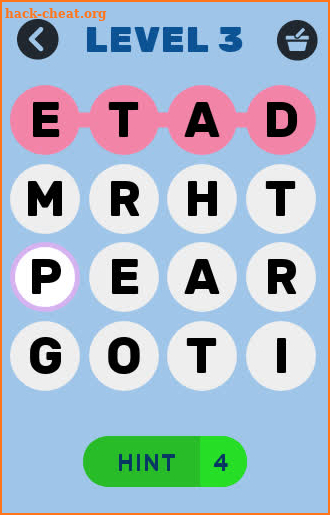 Food Search - Word Game screenshot