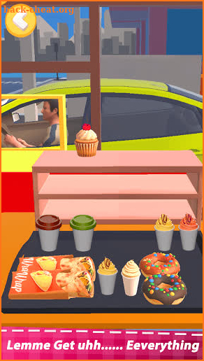 Food Simulator Drive Thru Cahsier 3d Cooking games screenshot