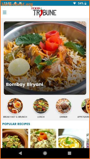 Food Tribune screenshot