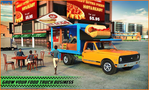 Food Truck Driving Simulator: Food Delivery Games screenshot