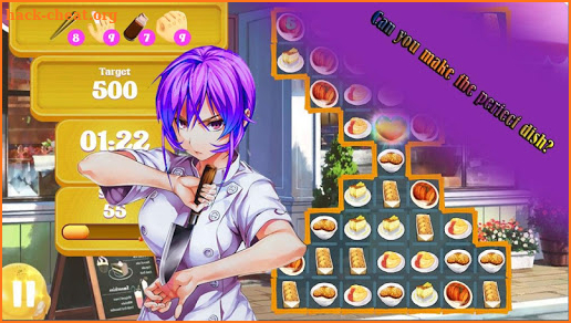 Food Wars Match 3 screenshot