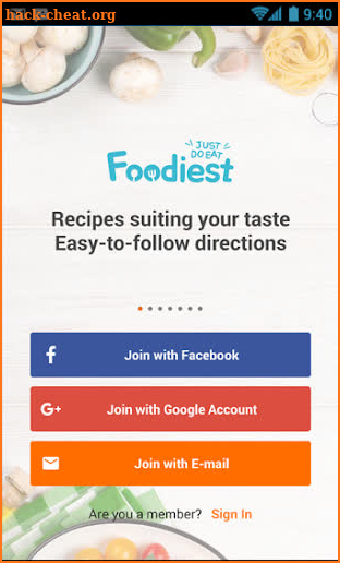 Foodiest: K-Food Recipes screenshot