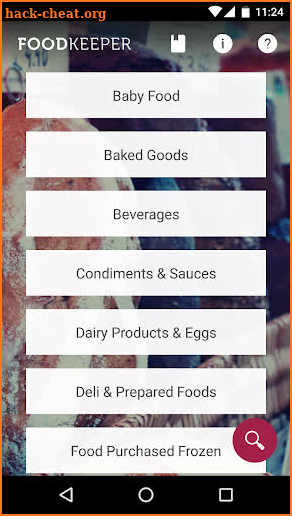 FoodKeeper screenshot