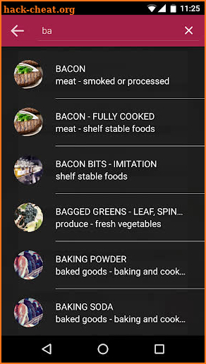 FoodKeeper screenshot