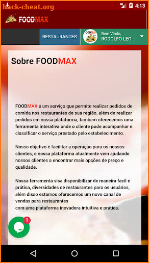FOODMAX screenshot