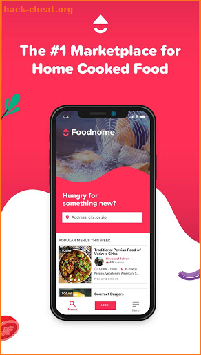 Foodnome screenshot