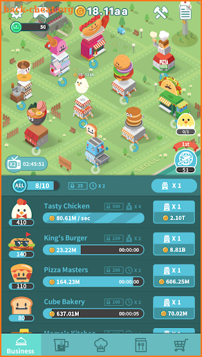 Foodpia Tycoon screenshot