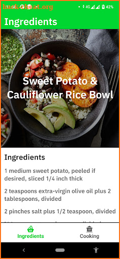 FoodRecipe App screenshot