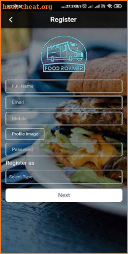 FoodRoamer screenshot