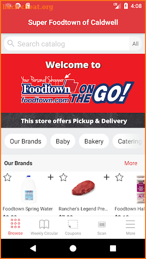Foodtown On the Go! screenshot