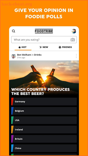 FoodTribe - App for Foodies screenshot