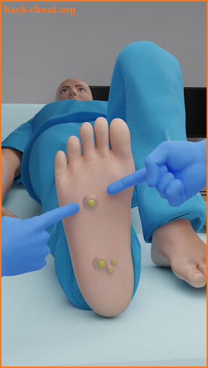 Foot Care Hospital - Clinic ASMR Free Doctor Games screenshot