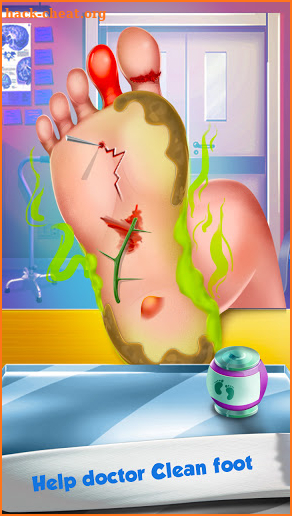 Foot Surgery Doctor Care:Free Offline Doctor Games screenshot