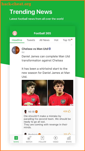 Football 365 - Latest News & Live Scores screenshot