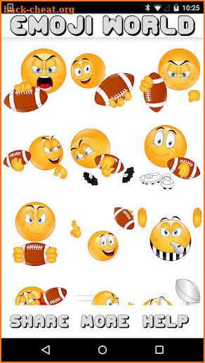 Football Emojis by Emoji World screenshot