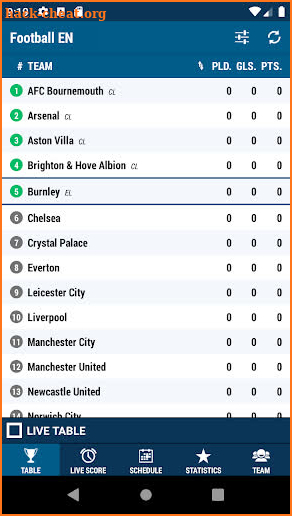 Football EN (The English 1st league) screenshot