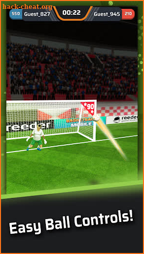 Football Live Free Kick Shots: Best Soccer Goals screenshot