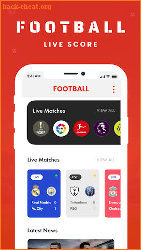 Football - live Score screenshot